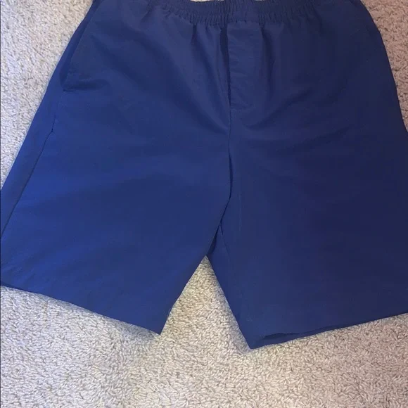 Banana Republic Men's Navy Blue Polyester Elastic Shorts Small - Picture 4 of 9